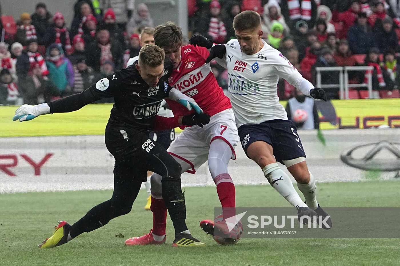 Russia Soccer Premier-League Spartak - Krylia Sovetov