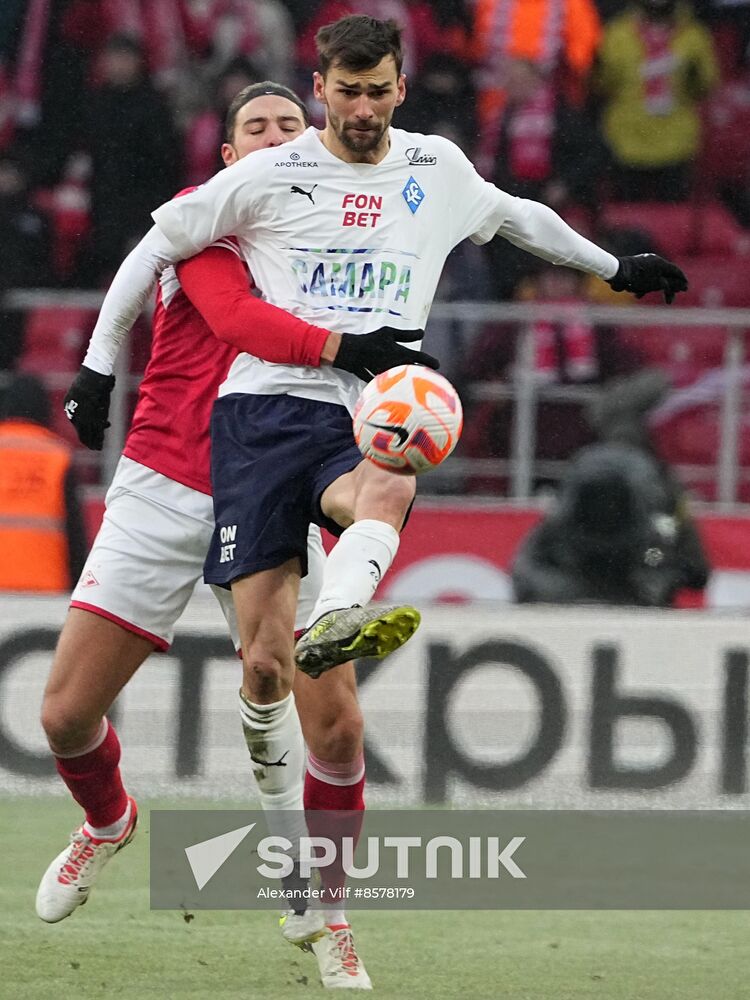 Russia Soccer Premier-League Spartak - Krylia Sovetov