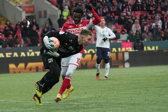 Russia Soccer Premier-League Spartak - Krylia Sovetov