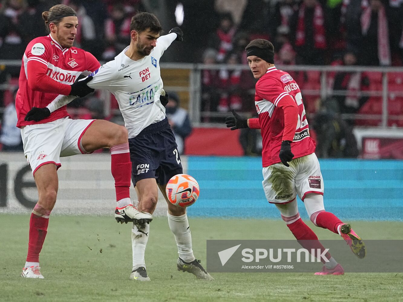 Russia Soccer Premier-League Spartak - Krylia Sovetov