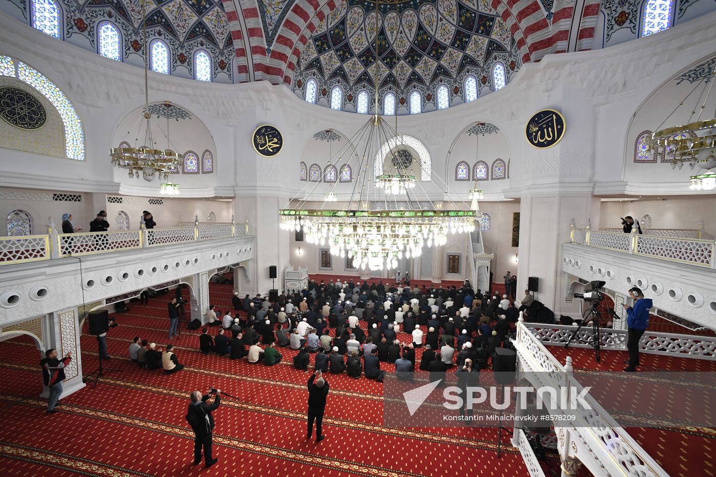 Russia Religion Crimea Сathedral Mosque