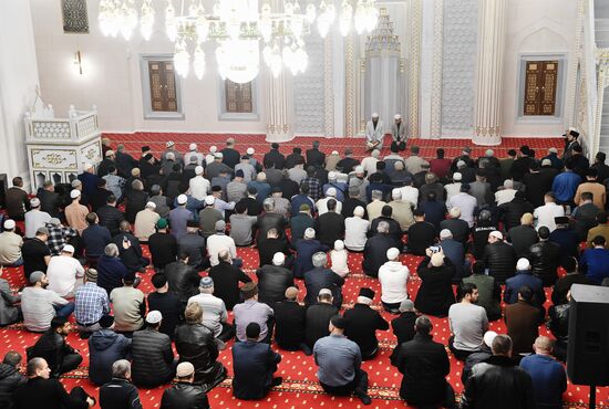 Russia Religion Crimea Сathedral Mosque