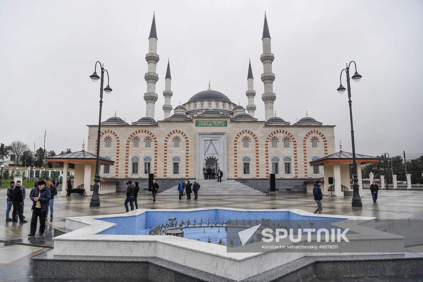 Russia Religion Crimea Сathedral Mosque