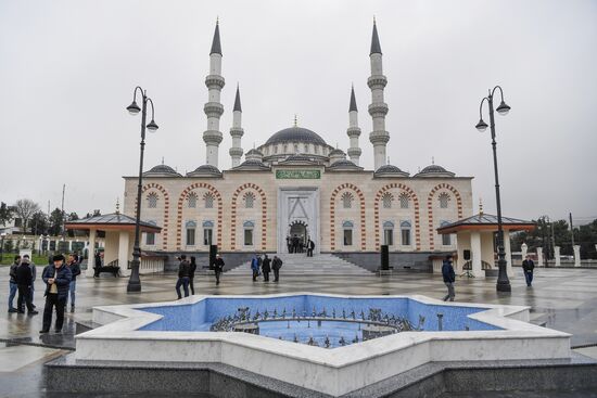 Russia Religion Crimea Сathedral Mosque