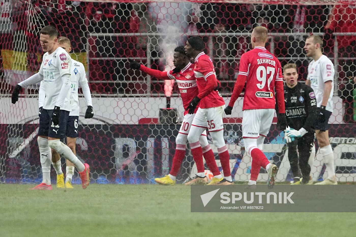 Russia Soccer Premier-League Spartak - Krylia Sovetov