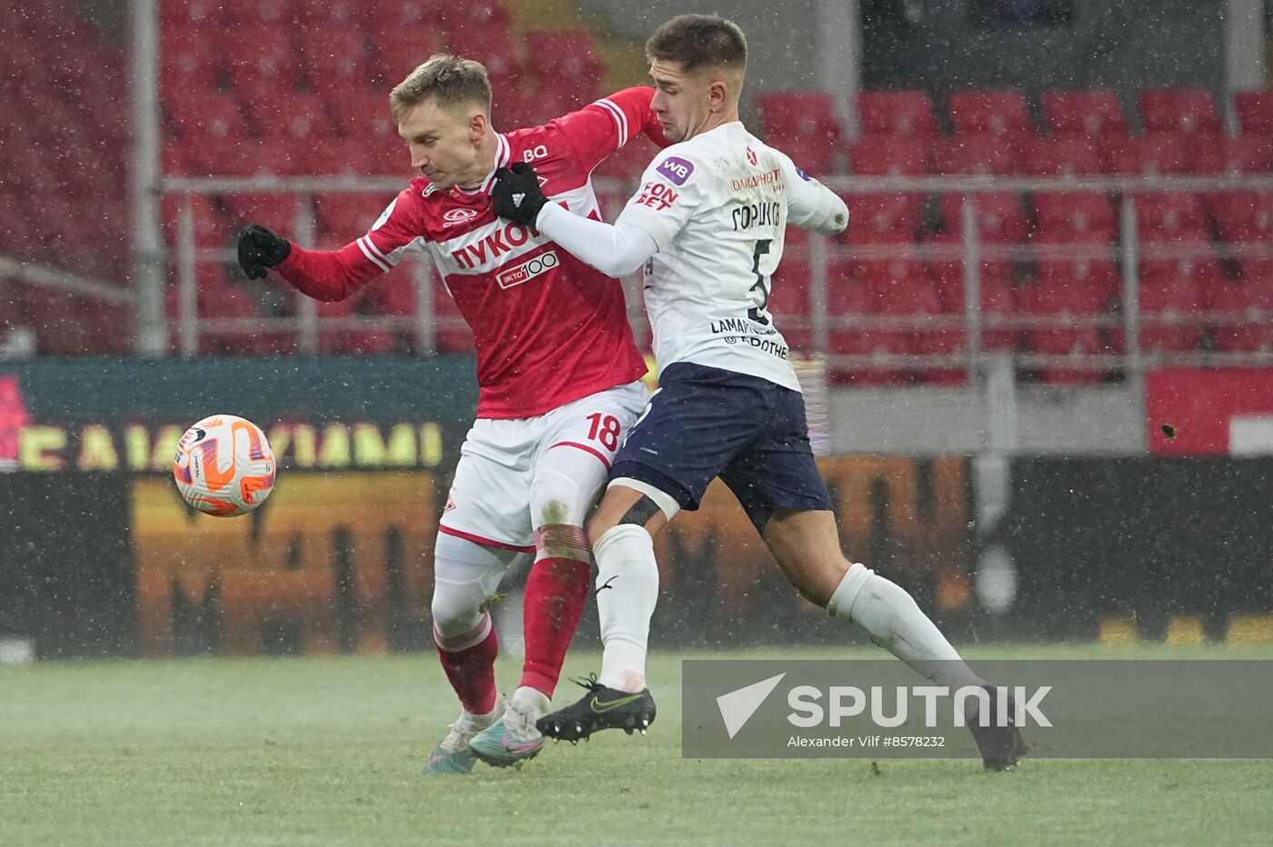 Russia Soccer Premier-League Spartak - Krylia Sovetov