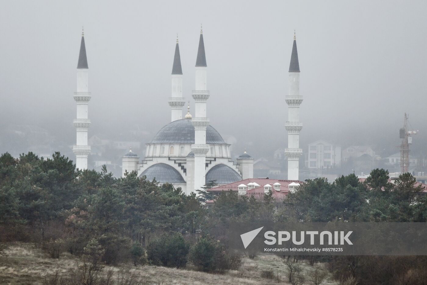 Russia Religion Crimea Сathedral Mosque