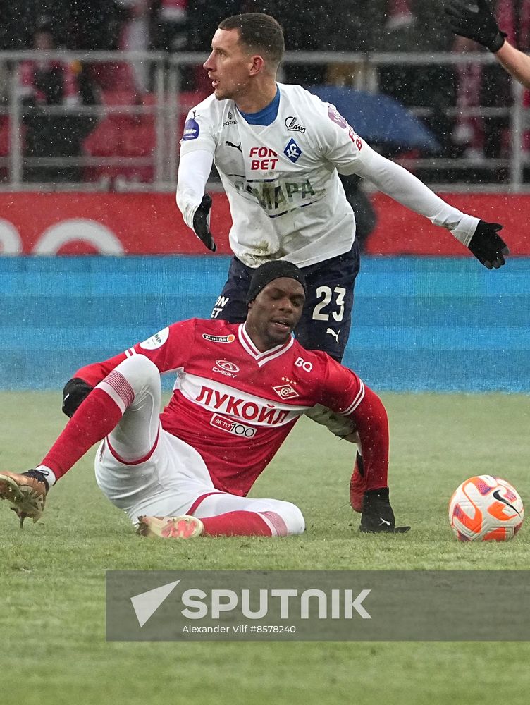 Russia Soccer Premier-League Spartak - Krylia Sovetov