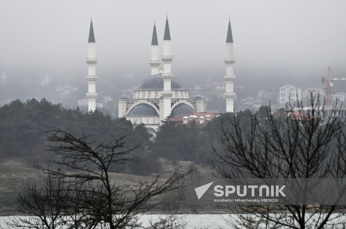 Russia Religion Crimea Сathedral Mosque