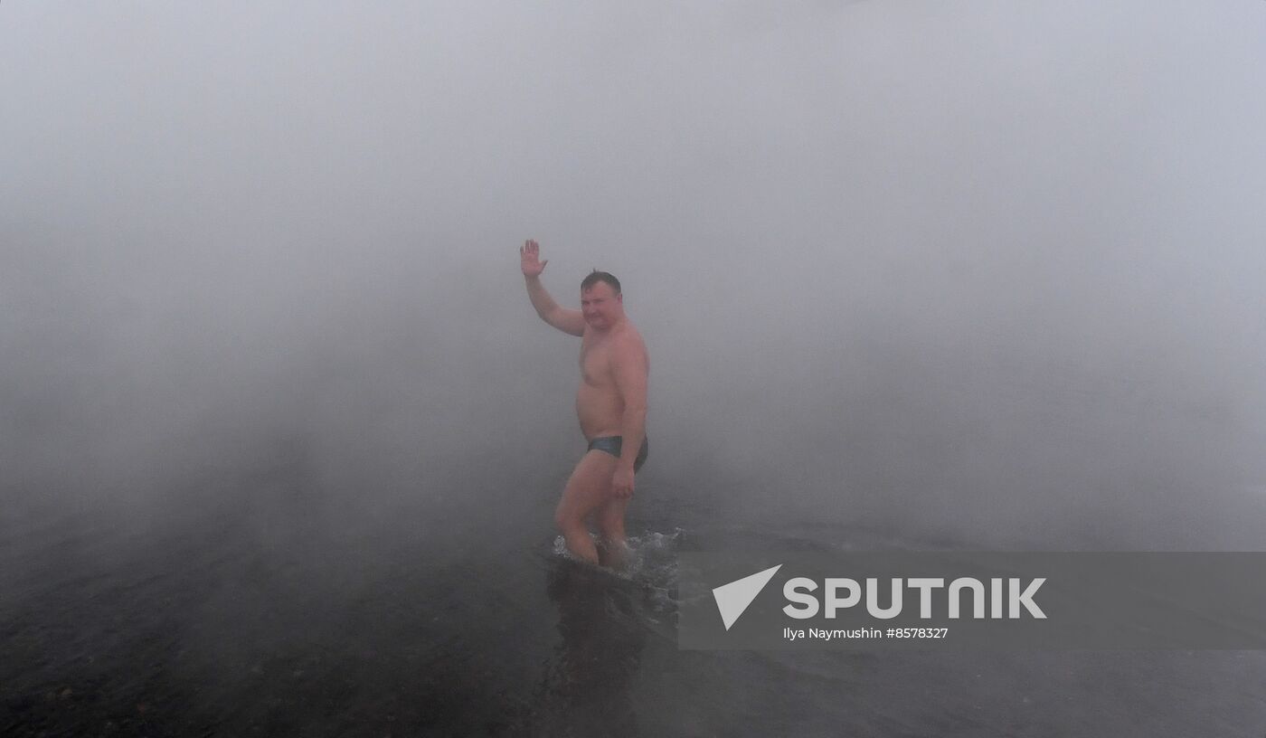 Russia Winter Swimming