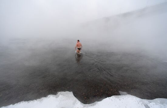 Russia Winter Swimming