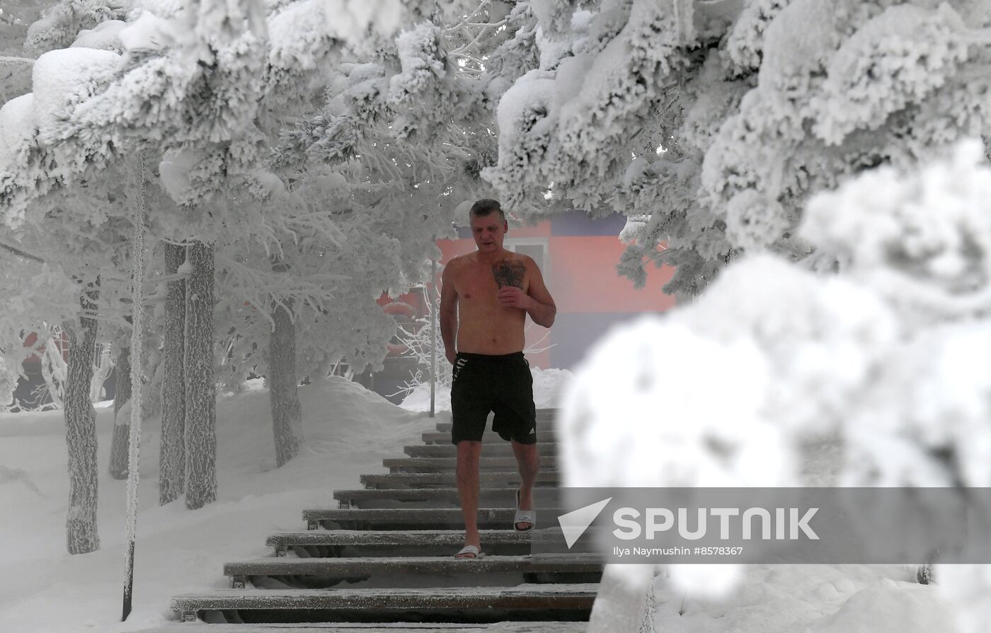 Russia Winter Swimming