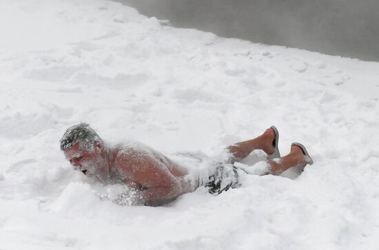 Russia Winter Swimming