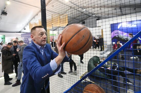 RUSSIA EXPO. Autograph show with RFU ambassadors Dmitry Alenichev and Andrei Tikhonov
