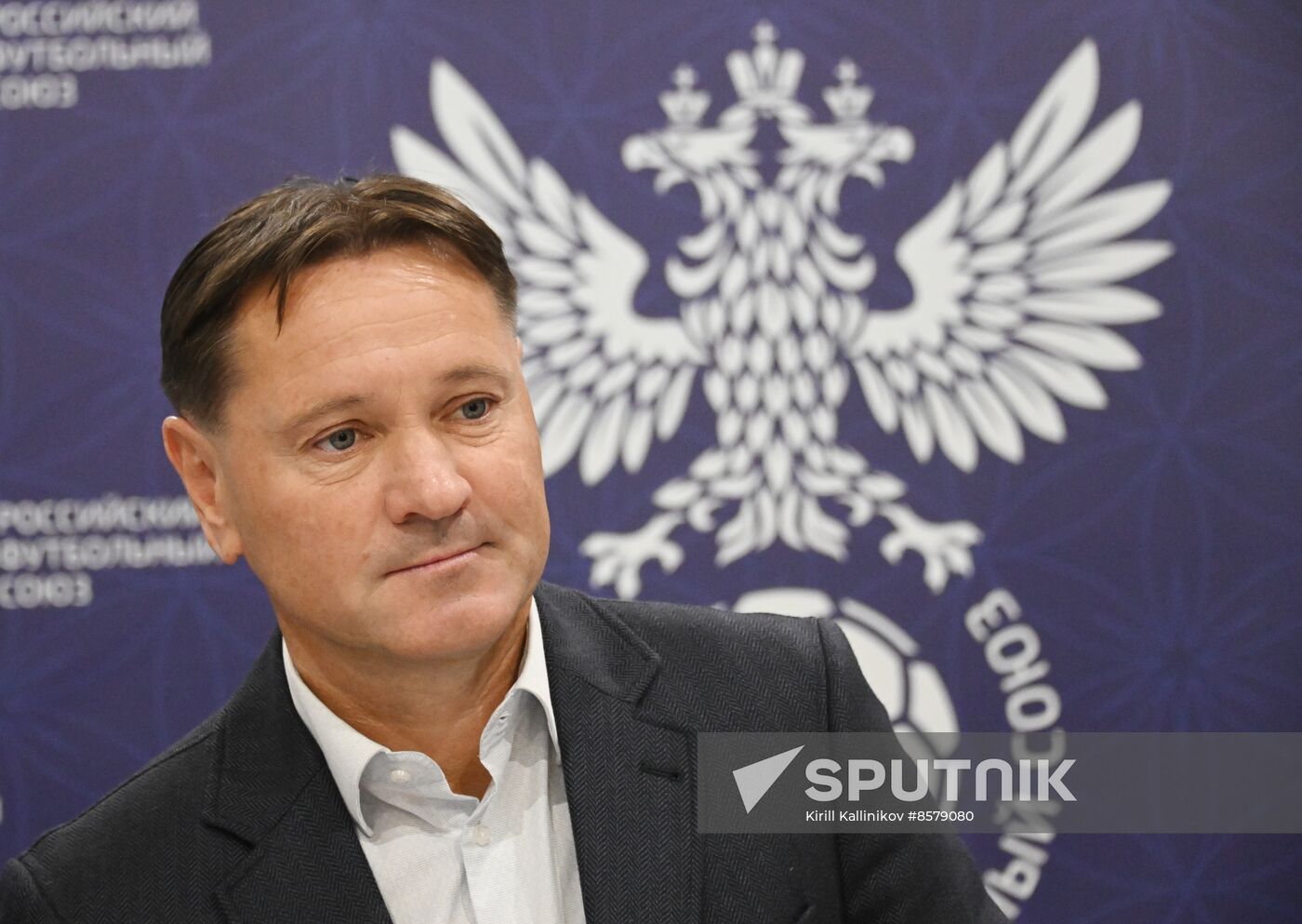 RUSSIA EXPO. Autograph show with RFU ambassadors Dmitry Alenichev and Andrei Tikhonov
