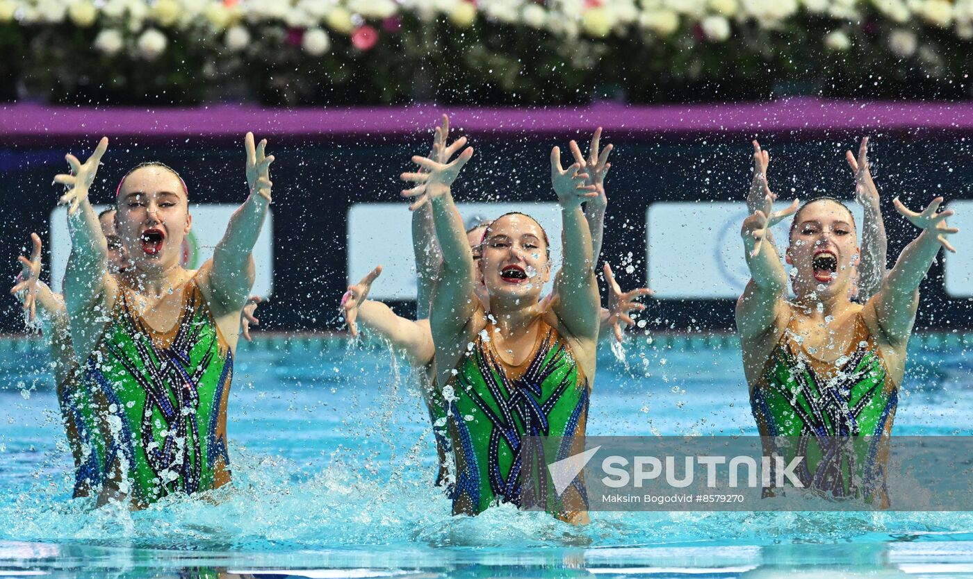 Russia Artistic Swimming Federation Cup Team Technical