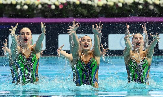 Russia Artistic Swimming Federation Cup Team Technical