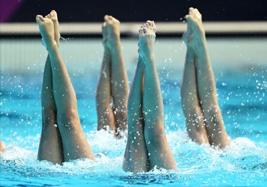 Russia Artistic Swimming Federation Cup Team Technical