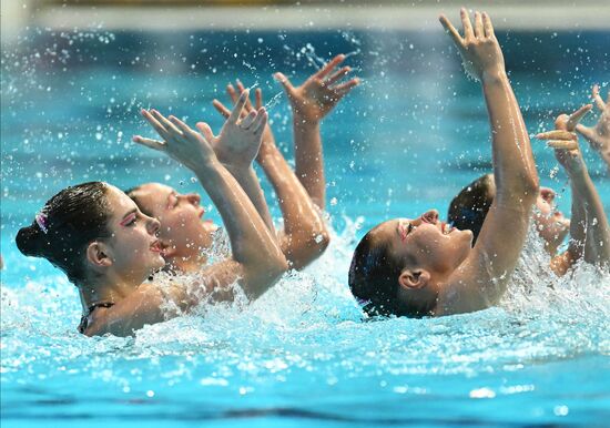 Russia Artistic Swimming Federation Cup Team Technical