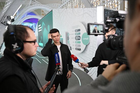 RUSSIA EXPO. Opening of Pavilion 59 Cities for Life Come True