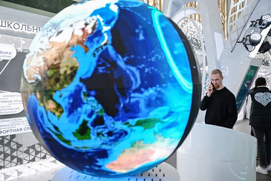 RUSSIA EXPO. Opening of Pavilion 59 Cities for Life Come True