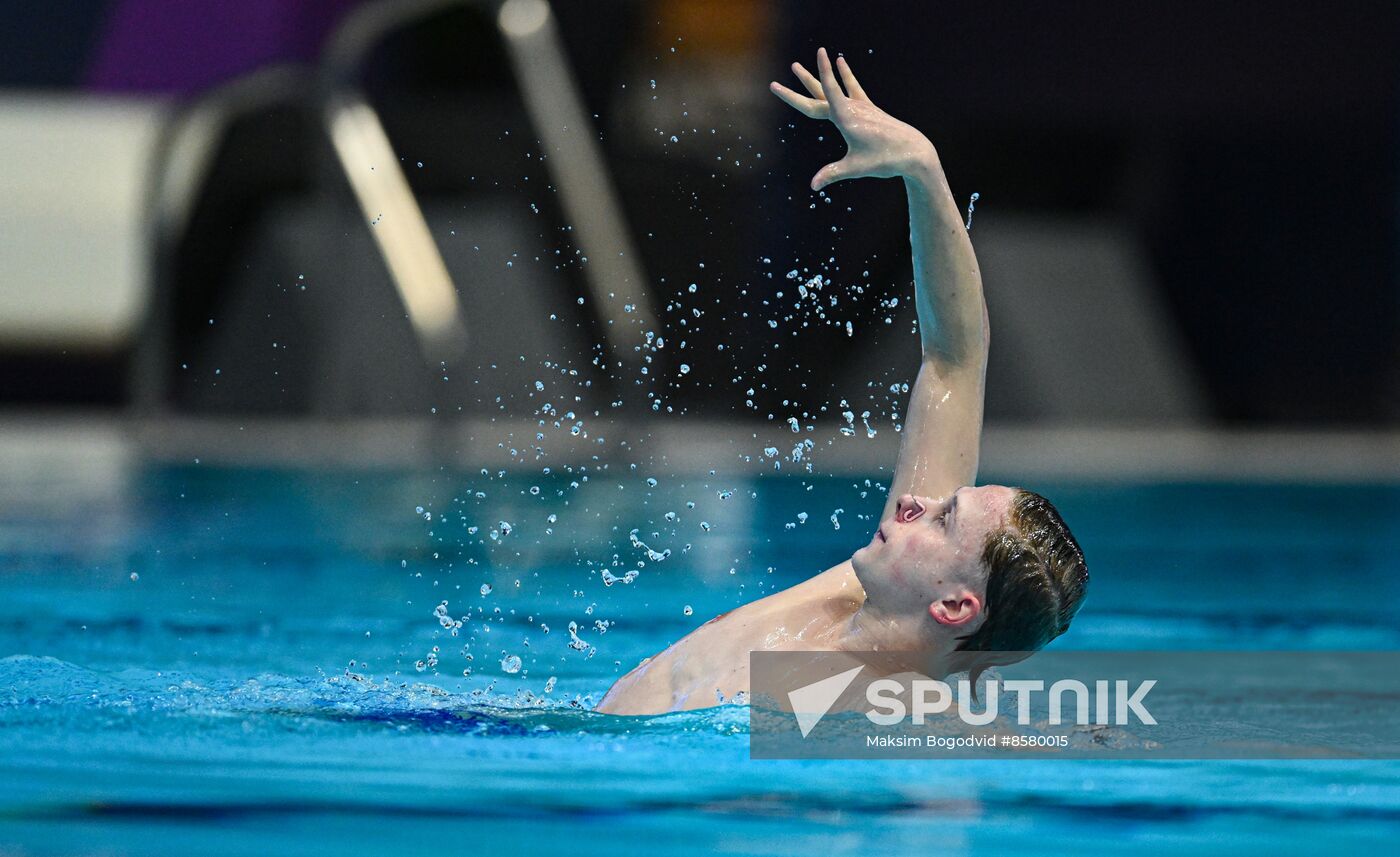 Russia Artistic Swimming Federation Cup Men Solo Free