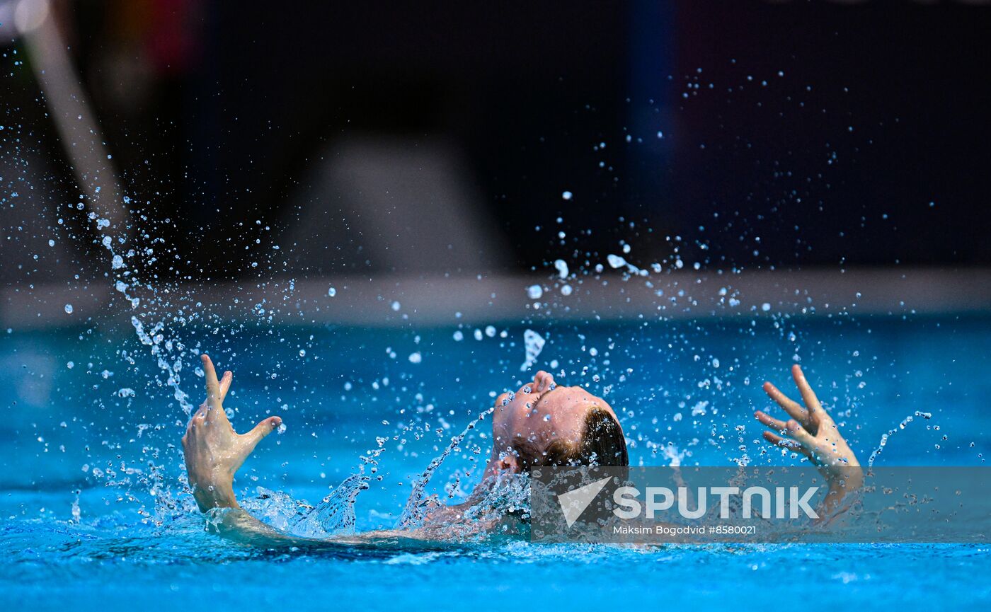 Russia Artistic Swimming Federation Cup Men Solo Free