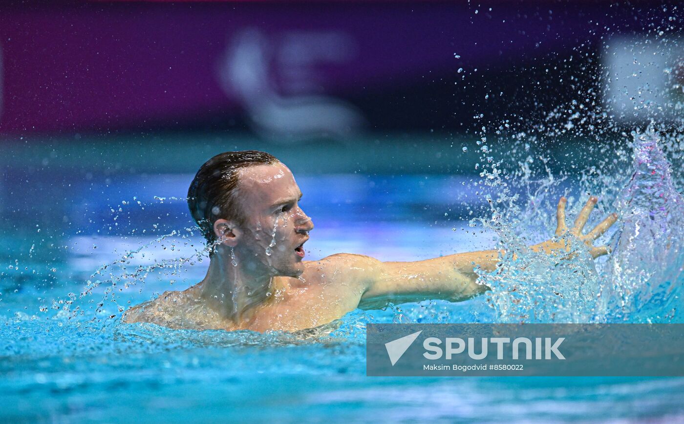 Russia Artistic Swimming Federation Cup Men Solo Free