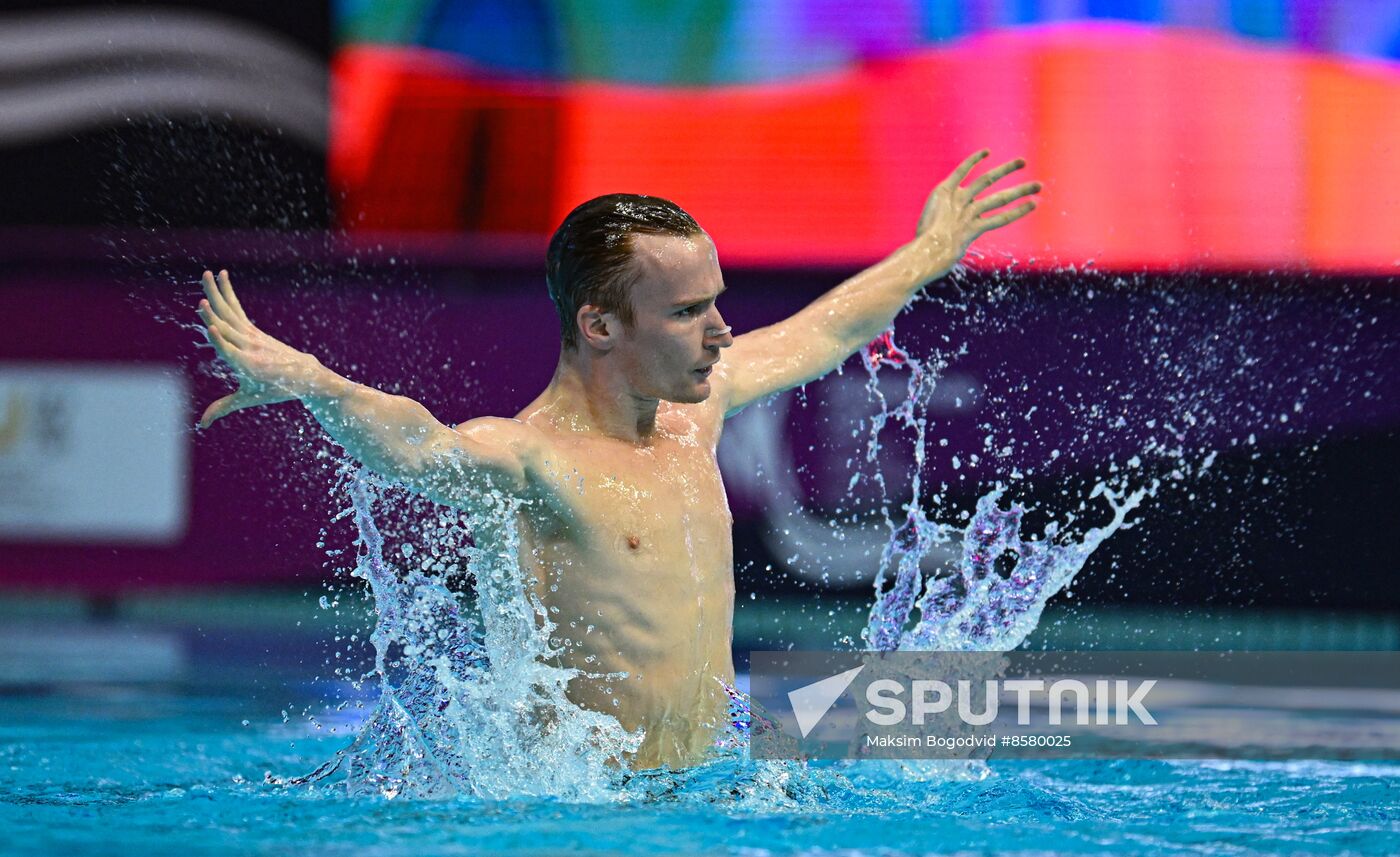 Russia Artistic Swimming Federation Cup Men Solo Free