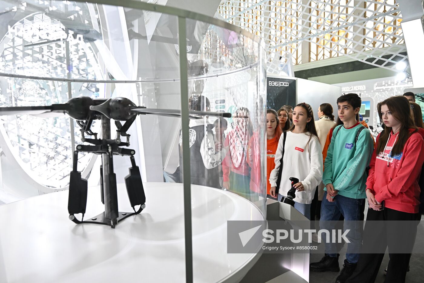 RUSSIA EXPO. Opening of Pavilion 59 Cities for Life Come True