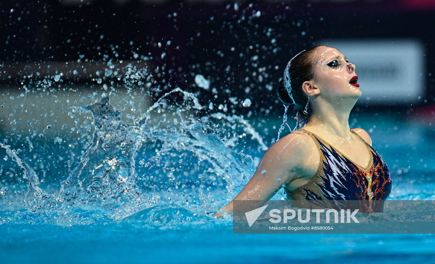 Russia Artistic Swimming Federation Cup Women Solo Free