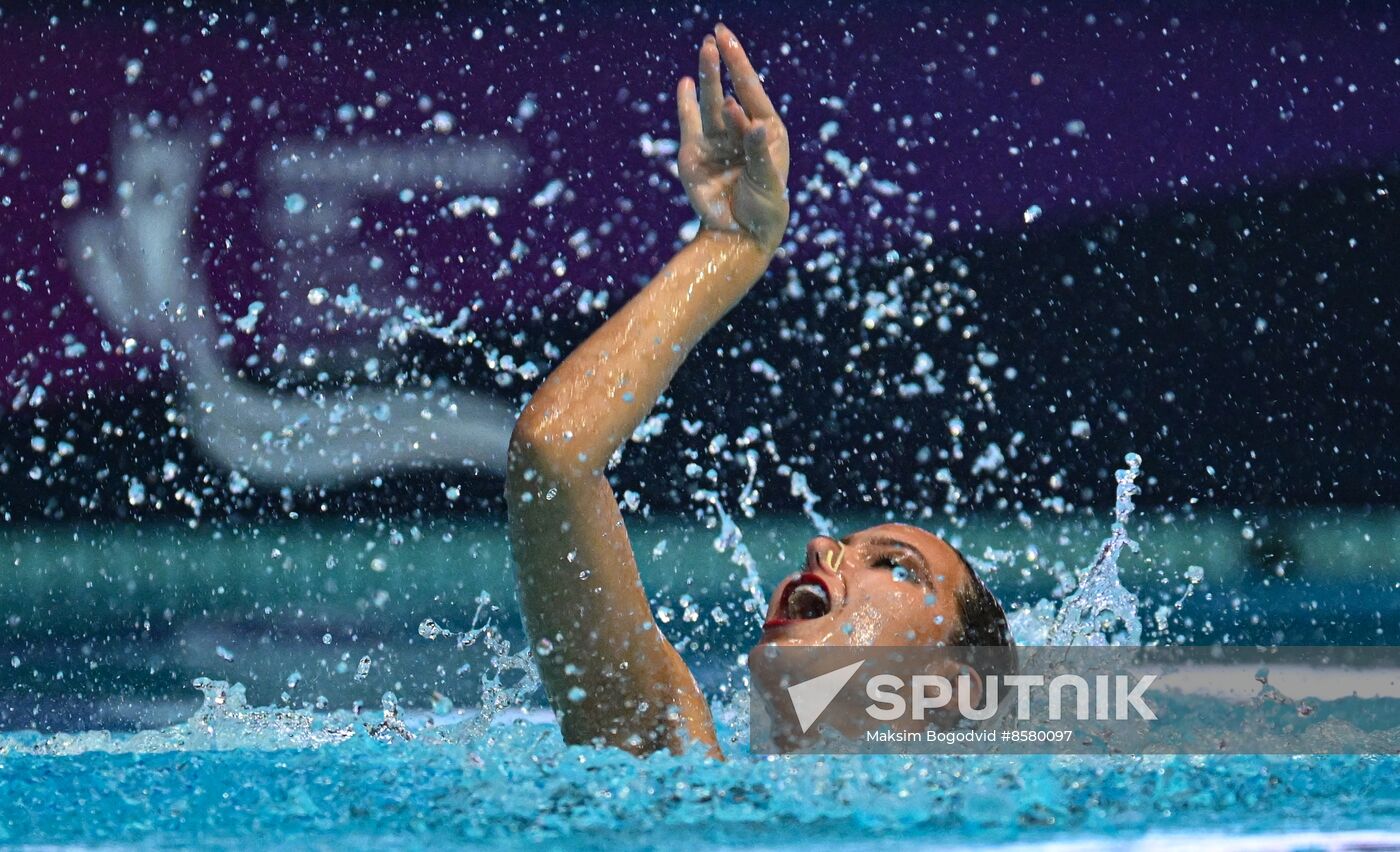 Russia Artistic Swimming Federation Cup Women Solo Free