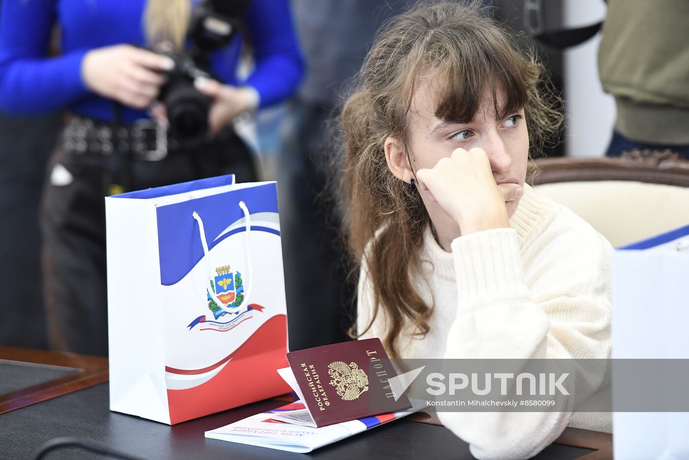 Russia Crimea Constitution Day Passports