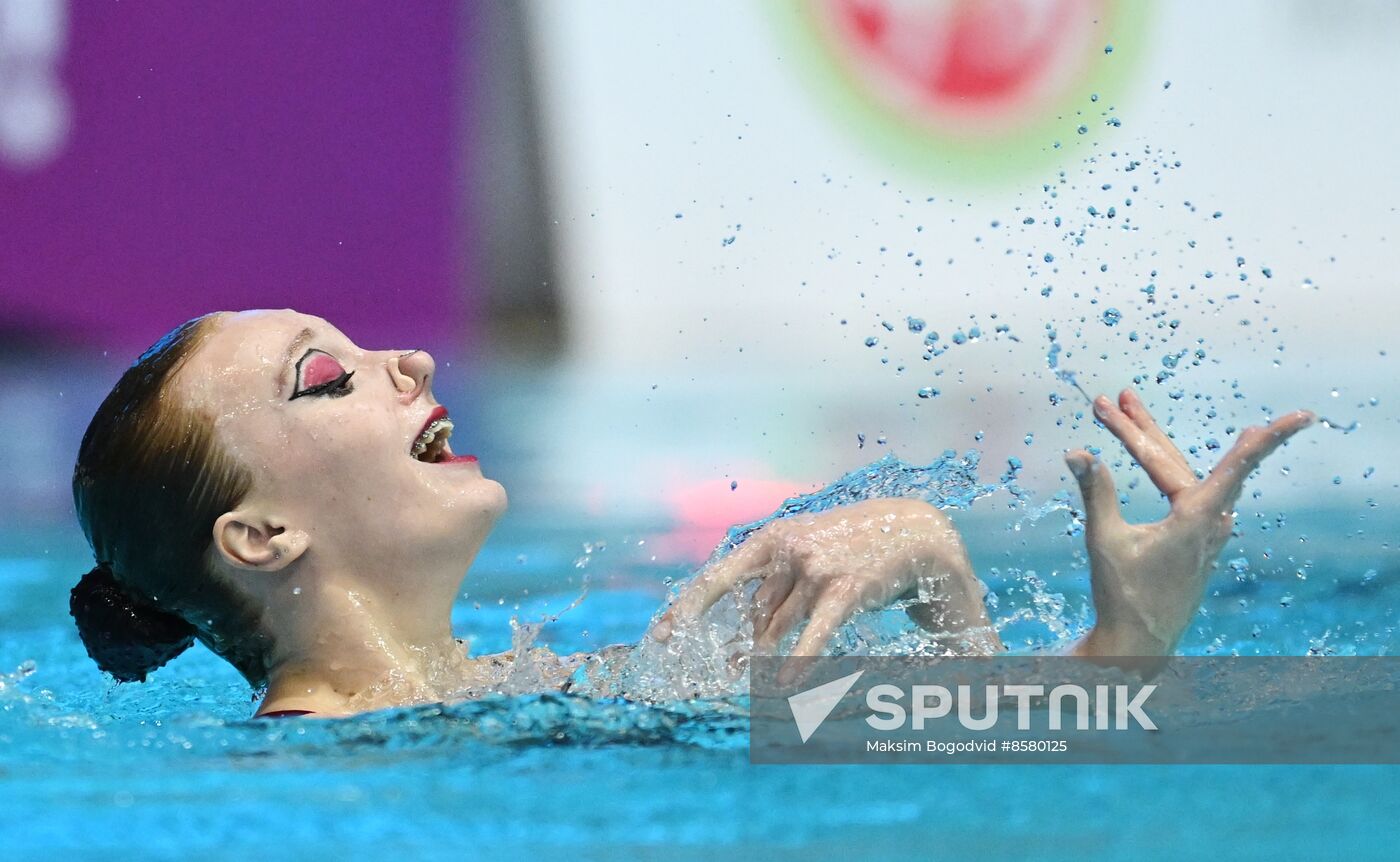 Russia Artistic Swimming Federation Cup Women Solo Free