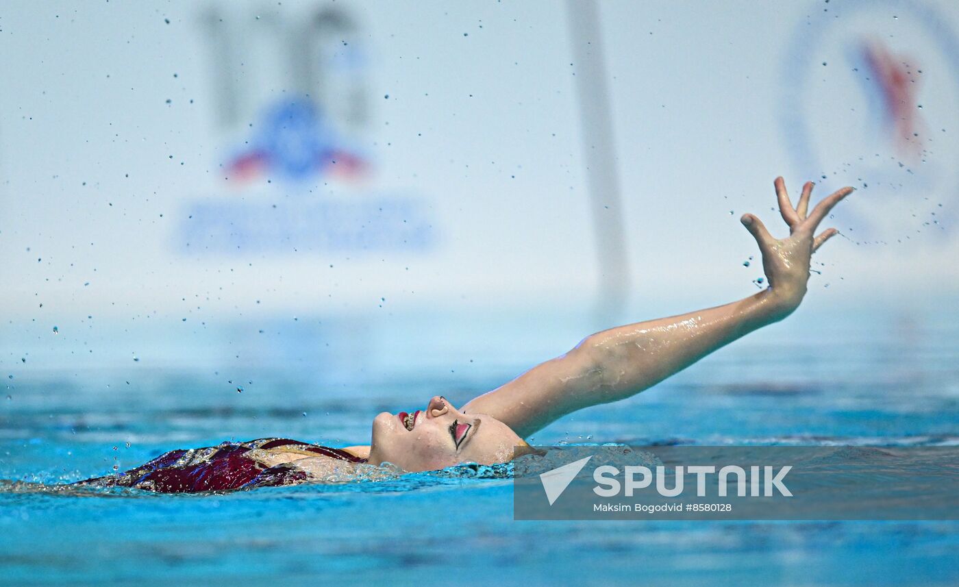 Russia Artistic Swimming Federation Cup Women Solo Free