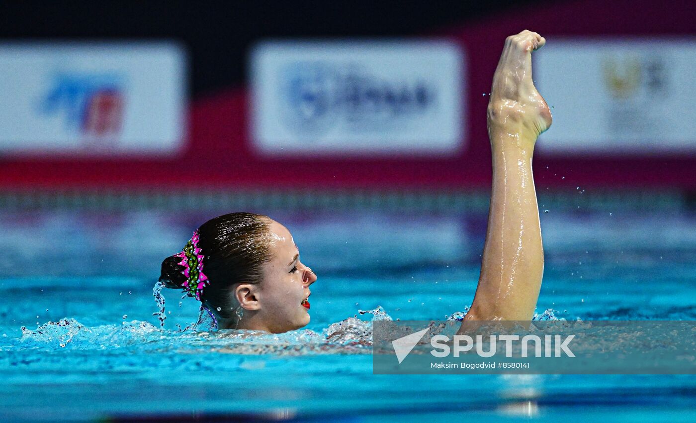 Russia Artistic Swimming Federation Cup Women Solo Free