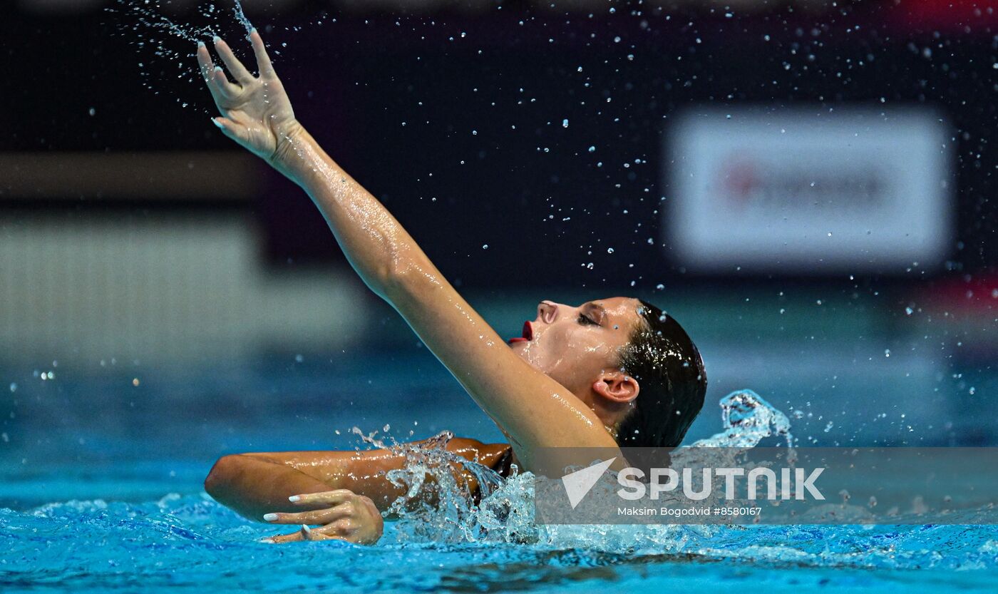 Russia Artistic Swimming Federation Cup Women Solo Free