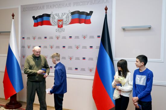 Russia DPR Constitution Day Passports