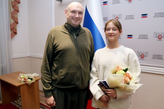 Russia DPR Constitution Day Passports