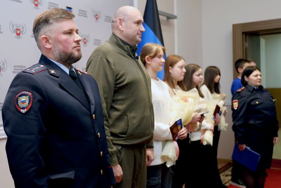 Russia DPR Constitution Day Passports