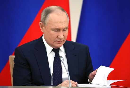 Russia Putin Constitution Day
