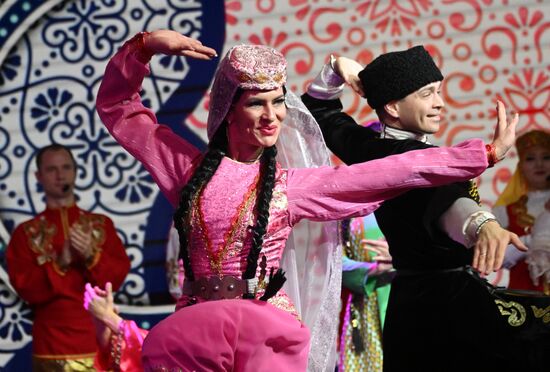 The International RUSSIA EXPO Forum and Exhibition. Astrakhan Region Day. Pavilion 75. Location: Russia, Moscow. Author: Kirill Kallinikov/Sputnik. RUSSIA EXPO. Astrakhan Region Day