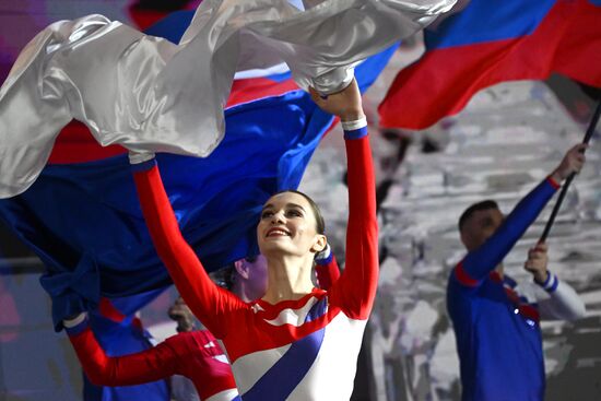 The International RUSSIA EXPO Forum and Exhibition. Astrakhan Region Day. Pavilion 75. Location: Russia, Moscow. Author: Kirill Kallinikov/Sputnik. RUSSIA EXPO. Astrakhan Region Day