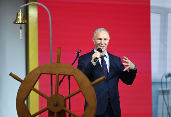 International RUSSIA EXPO forum and exhibition. Kherson Region Day. Vladimir Saldo, head of the Kherson Region. Location: Russia, Moscow. Author: Kristina Kormilitsyna/Sputnik. RUSSIA EXPO. Kherson Region Day