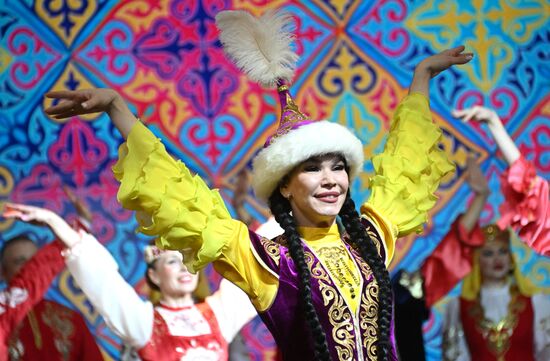 The International RUSSIA EXPO Forum and Exhibition. Astrakhan Region Day. Pavilion 75. Location: Russia, Moscow. Author: Kirill Kallinikov/Sputnik. RUSSIA EXPO. Astrakhan Region Day