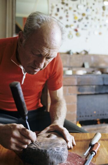 Firefighter Visvaldis Voins