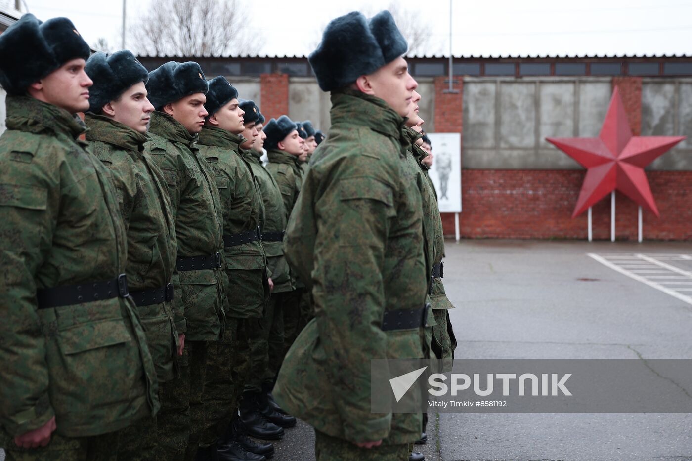 Russia Presidential Regiment Conscripts