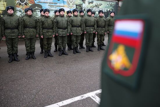 Russia Presidential Regiment Conscripts