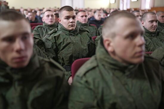 Russia Presidential Regiment Conscripts