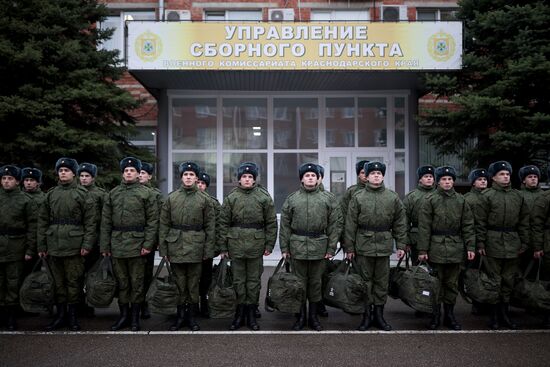 Russia Presidential Regiment Conscripts